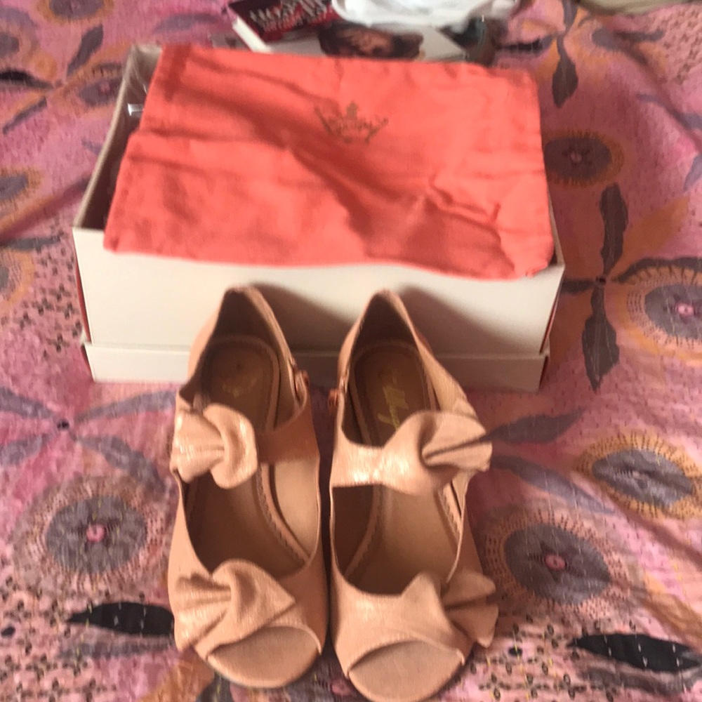 MissAlbright open toe shoes from Anthropologie